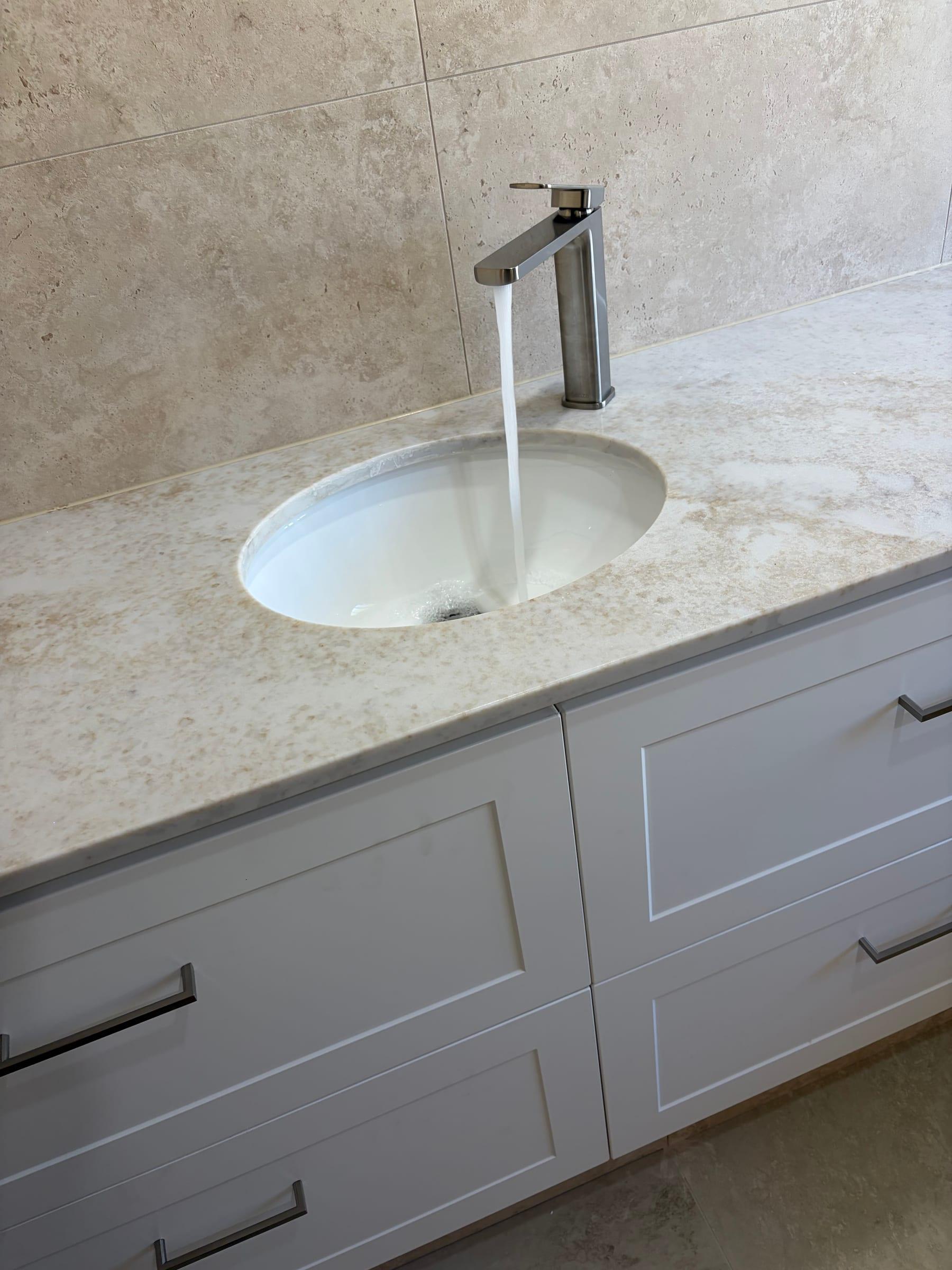 Bathroom Fit Off, (Before), in Clear Island Waters, (Bathroom Renovations), Hills Plumbing & Gas, Gold Coast Bathroom Fit Off, Before, Bathroom Renovations, Clear Island Waters, Gold Coast, Hills Plumbing & Gas